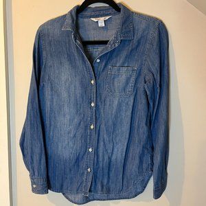 Old Navy Women's Lightweight Denim Shirt